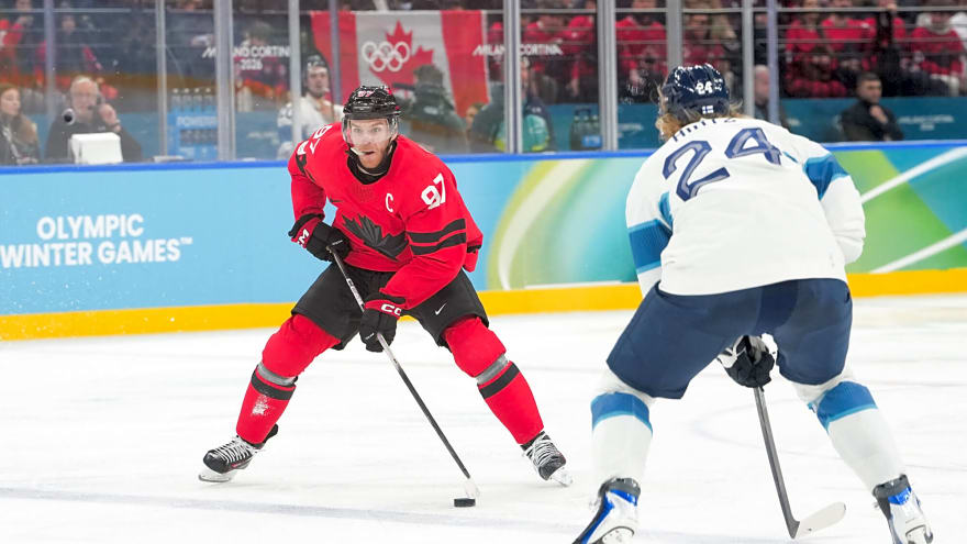 McDavid smashes NHL-era Olympic points record with two-assist performance vs. Finland
