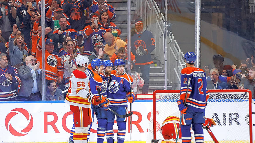 Scenes From Morning Skate: Oilers home record says it all as Flames come to town