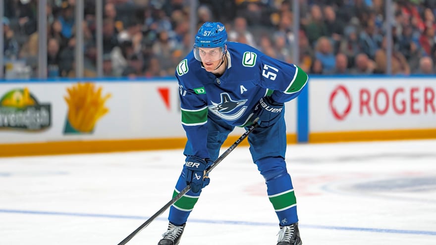 Scenes from practice: Myers missing as Canucks skated ahead of quick trip to Seattle