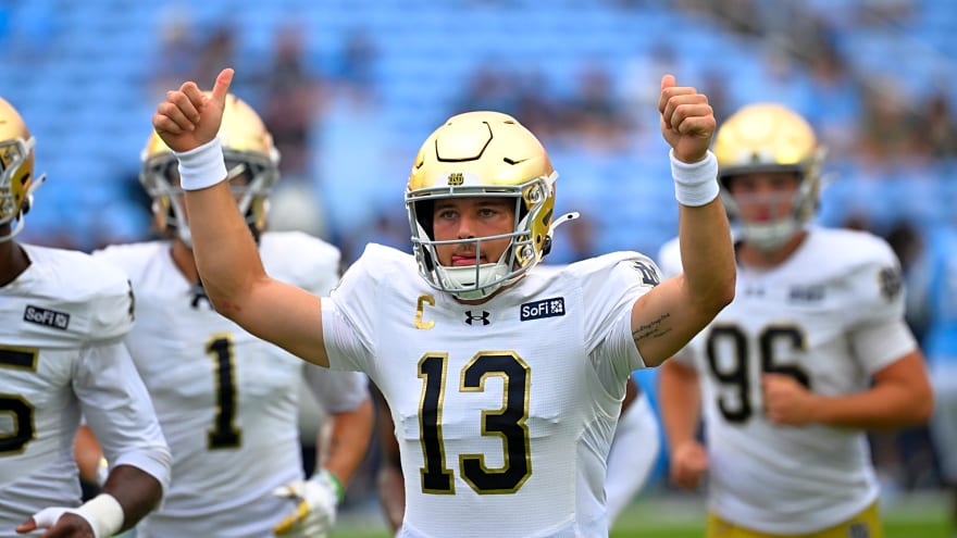 Kids who will be playing on Sundays: Notre Dame's CJ Carr headlines elite QBs