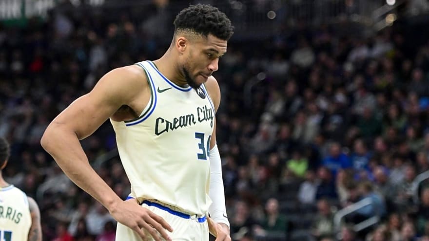 Concern Rises After Giannis Antetokounmpo Suffers Non-Contact Injury vs. Nuggets