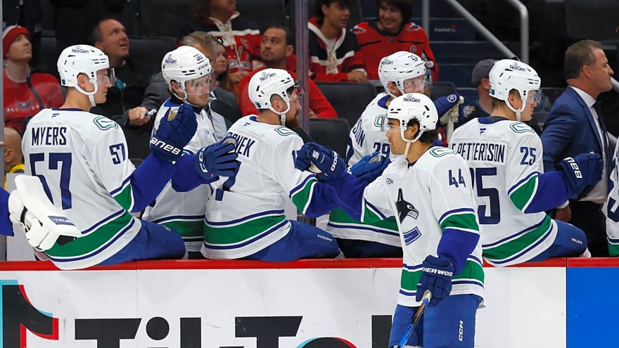 The Statsies: Sherwood and the Canucks make the most of their opportunities in win over Capitals