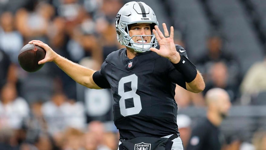 Raiders QB Kirk Cousins just had the exact kind of practice at training camp that shows why Vegas brought him in