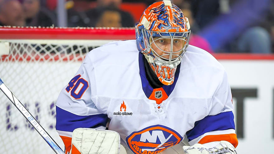 Islanders’ Varlamov to be ‘full participant in camp’ after recovering from knee injury