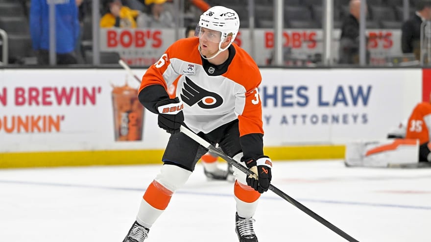 Flyers recall defenseman Emil Andrae from AHL