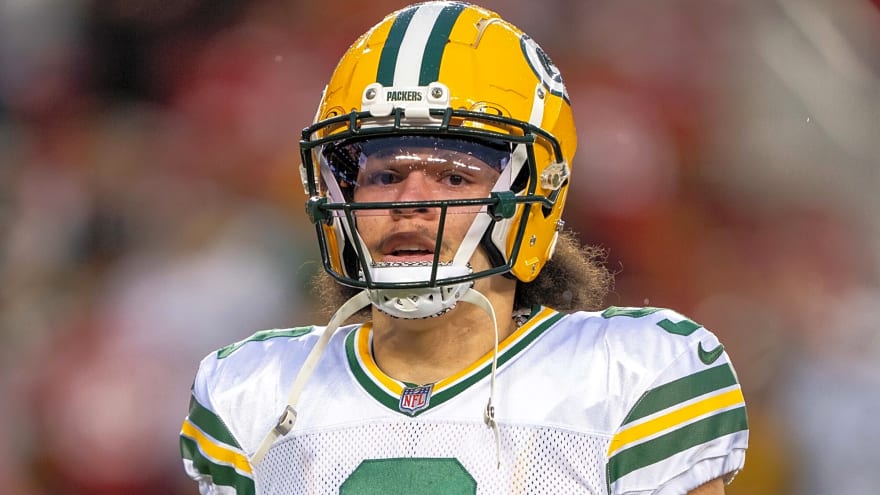 Christian Watson draws Jordan Love’s reaction after possible status hint for Packers-Steelers