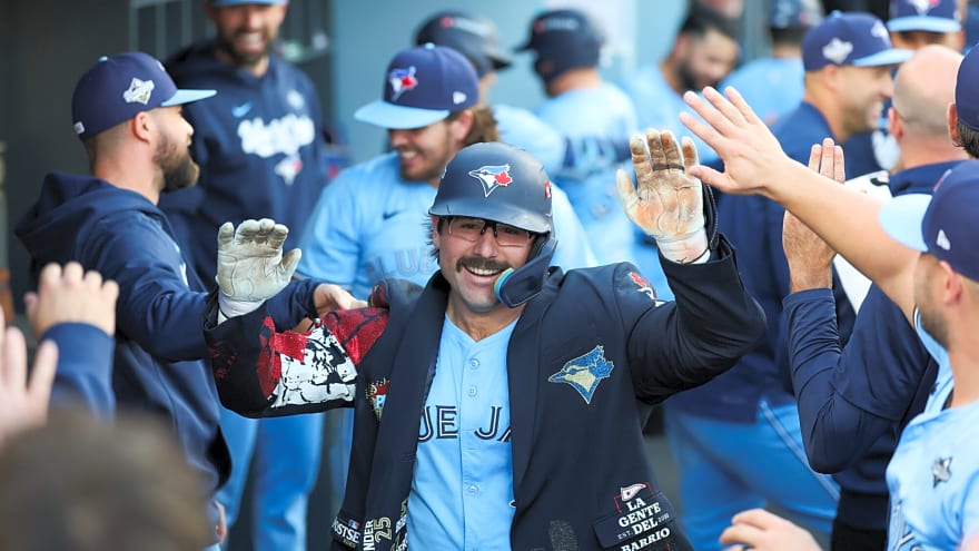 Which Blue Jays could bat leadoff until George Springer returns?