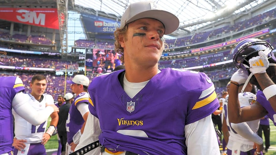 Kevin O’Connell’s comments about J.J. McCarthy explain why he left the game, but one thing doesn’t add up