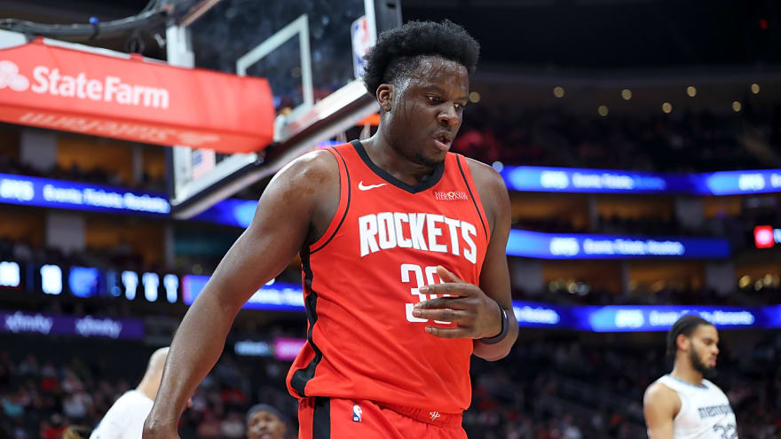 Clint Capela had a great story about a career first against the Grizzlies
