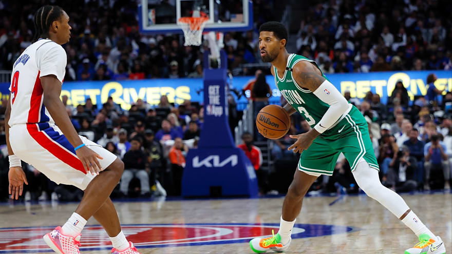 Paul George dismisses record Celtics debut: ‘It means nothing’