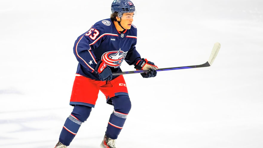 Blue Jackets’ Luca Pinelli to make NHL debut against Leafs