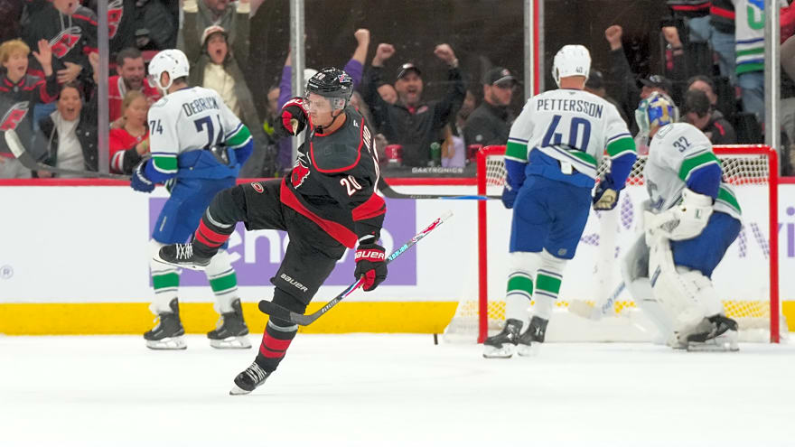 The Statsies: Sherwood-Reichel-Boeser line continue to struggle in Canucks’ loss to Canes