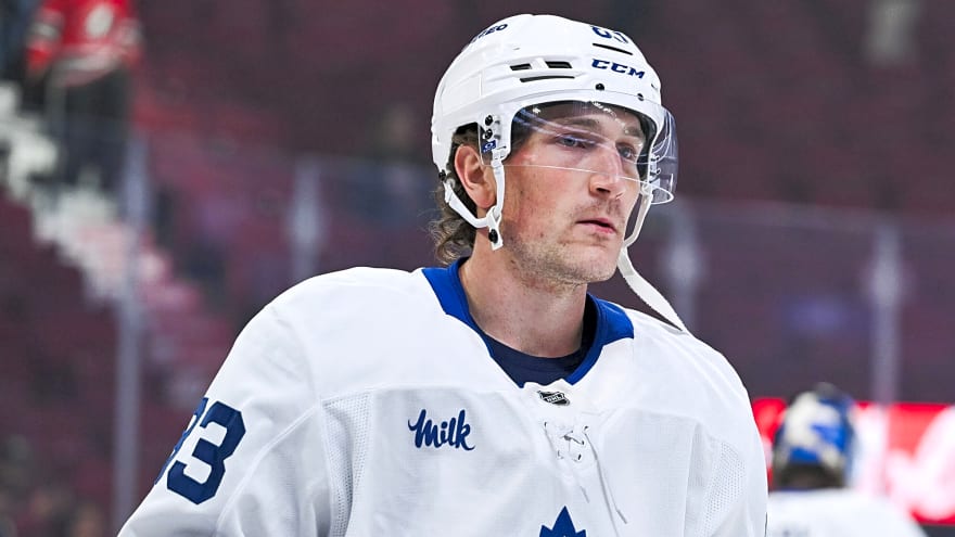 Maple Leafs assign Henry Thrun, Dakota Mermis to Toronto Marlies, call up Marshall Rifai