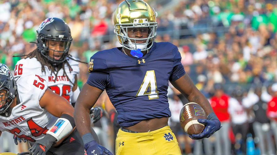 Notre Dame RB Jeremiyah Love compared to legendary college RB