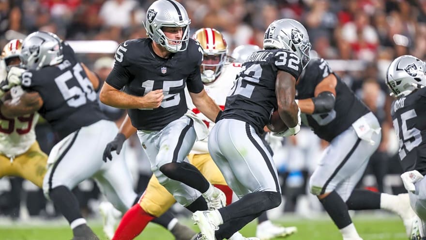 Las Vegas Raiders Week 1 Depth Chart: 4 surprises vs. the Miami Dolphins, including rookie QB Fernando Mendoza
