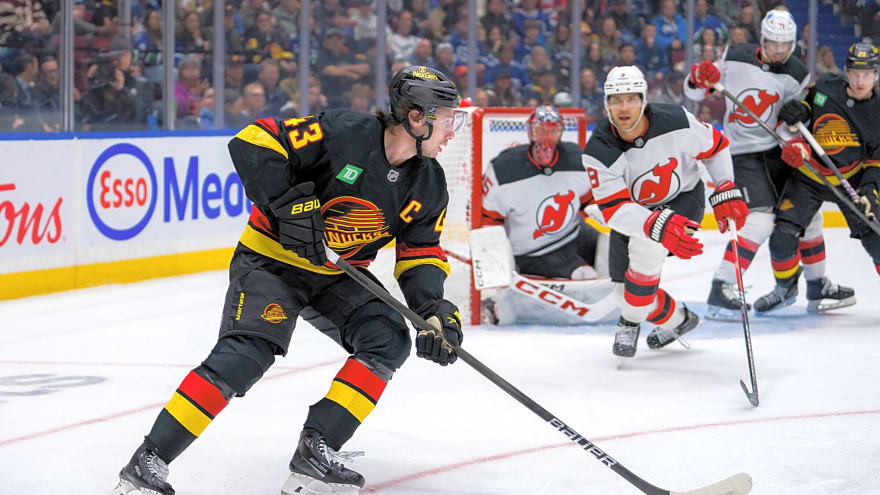 Friedman: Canucks and Devils had a conversation about Quinn Hughes