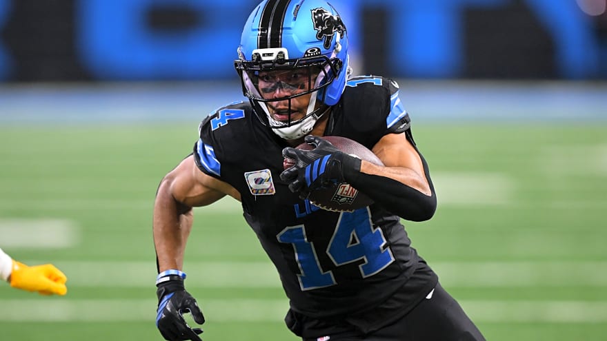 Lions WR Amon-Ra St. Brown Hails '300-pound' Teammate Following Freakish Offensive Display