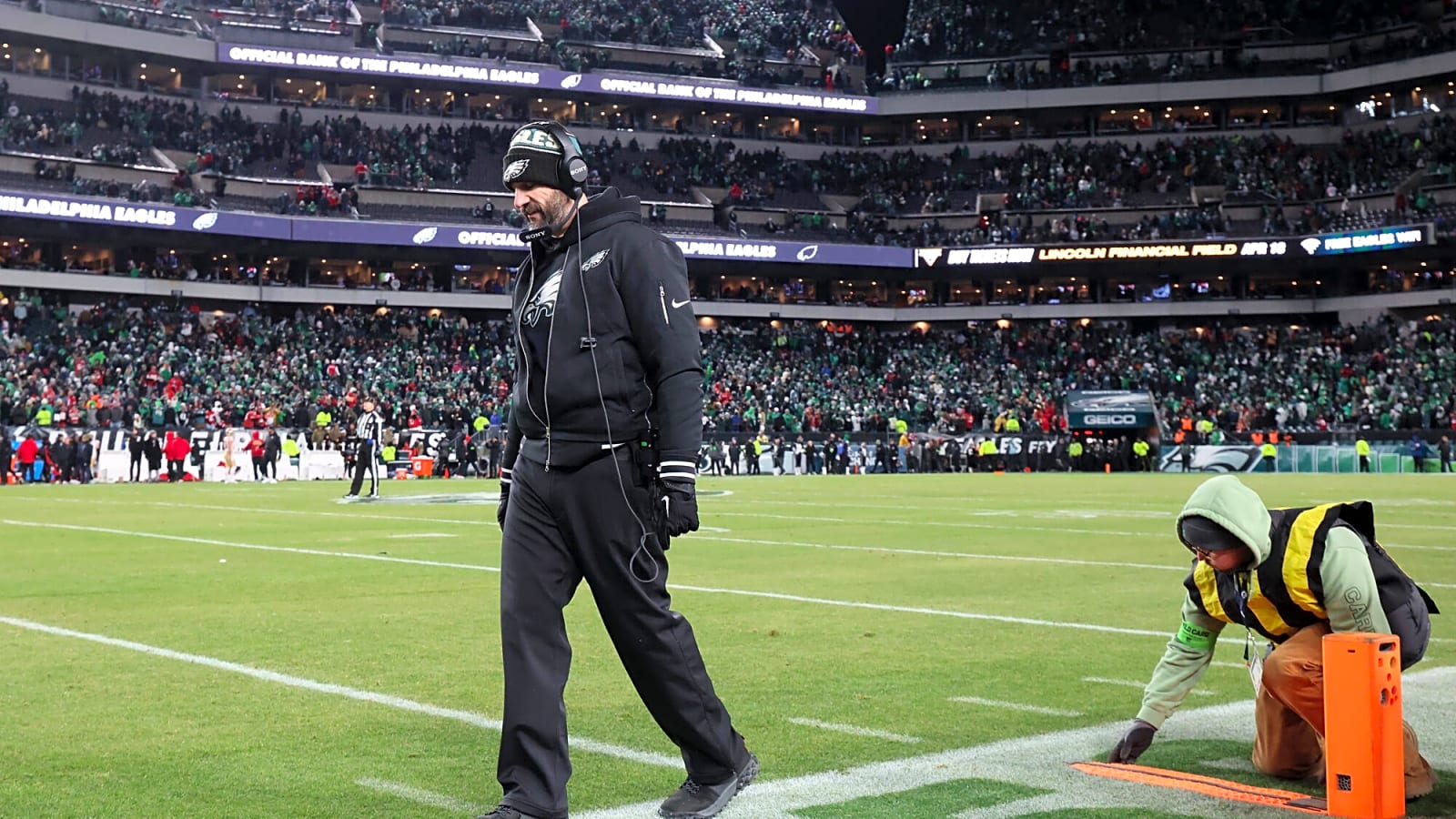 Nick Sirianni Dives Deeper Into Exit Of Eagles O-Line Coach Jeff Stoutland
