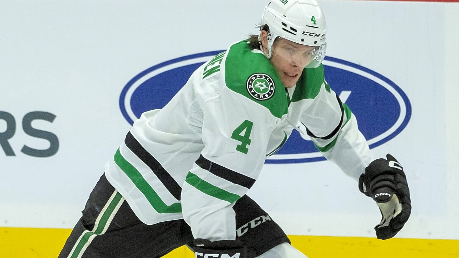 Stars’ Miro Heiskanen attends morning skate, considered day-to-day