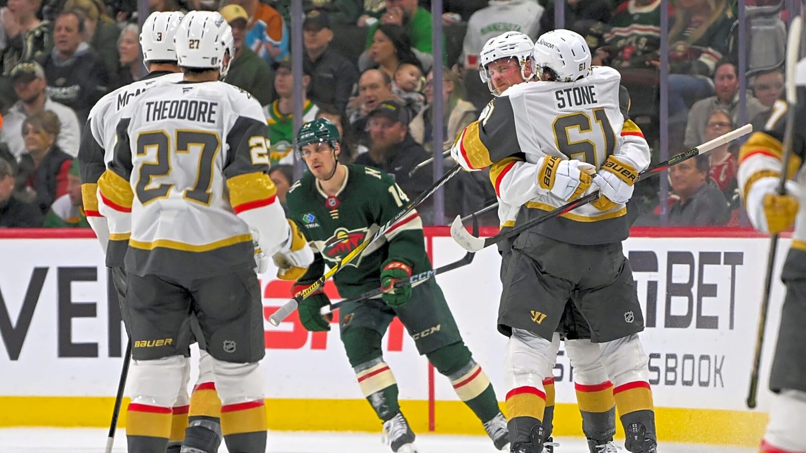 Golden Knights advance to second round after eliminating Wild