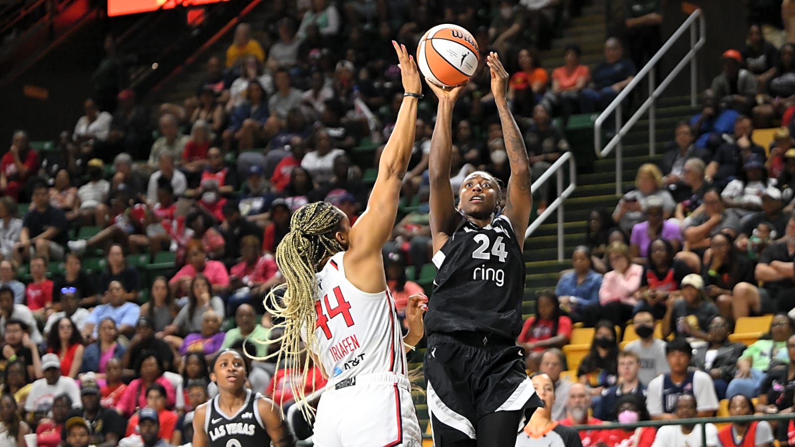 Aces fall in closing seconds to Washington