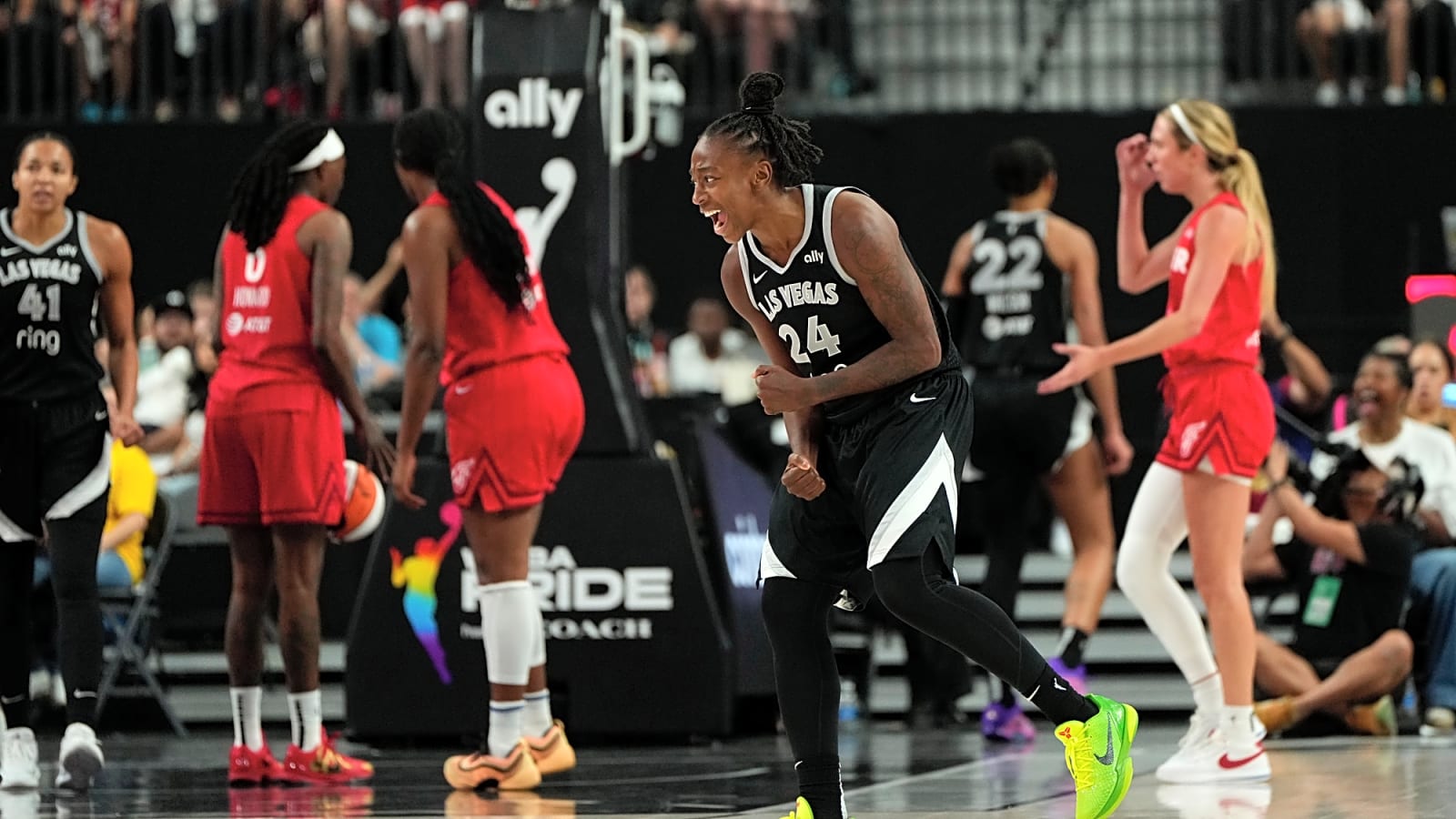 The Aces rebuild their confidence with 85-59 win over Connecticut