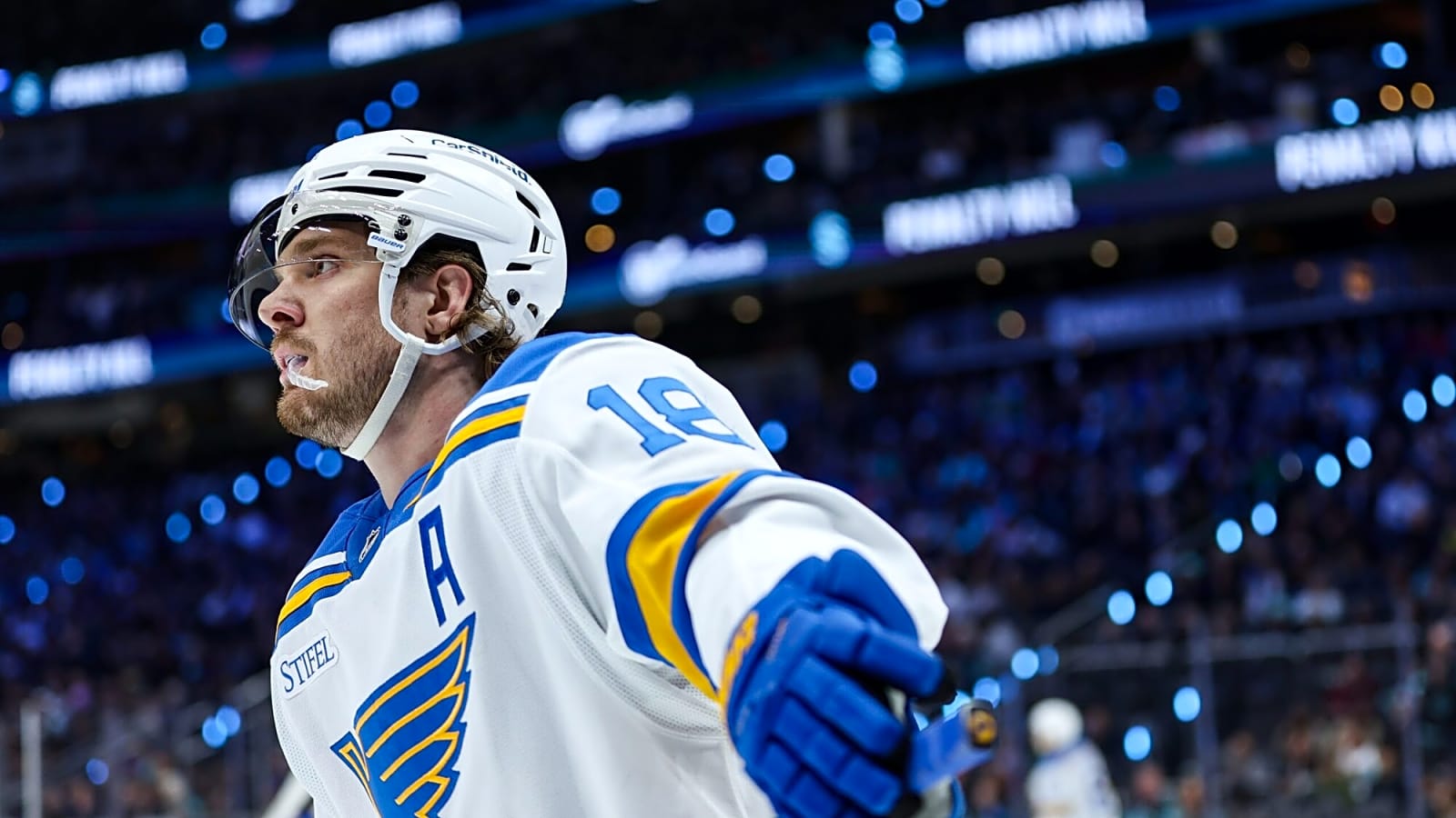 Robert Thomas calls NHL trade-deadline week 'crazier' than he thought it would be