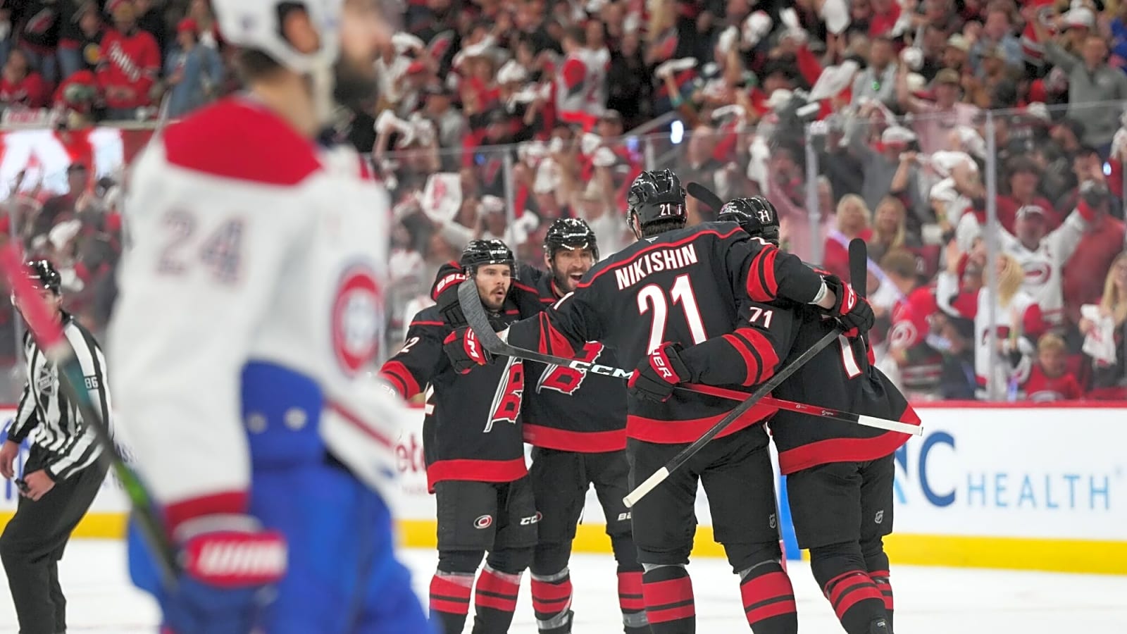 Hurricanes to play Golden Knights in Stanley Cup Final after eliminating Canadiens