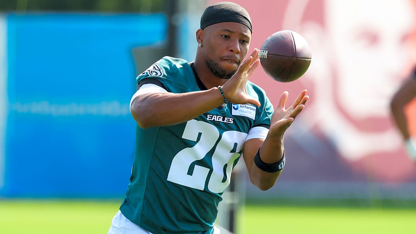 Eagles' Saquon Barkley may have idea to limit fights in joint practices