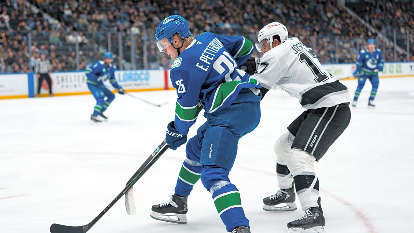 The Statsies: Elias Pettersson (D) leads Canucks in CF% and xGF% in blowout loss to Kings
