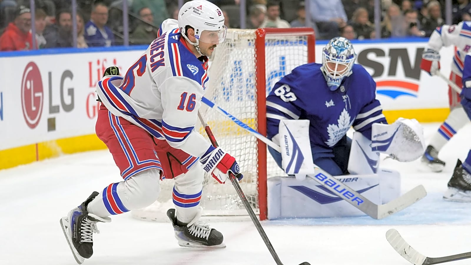 Report: Maple Leafs have trade interest in Rangers’ Vincent Trocheck