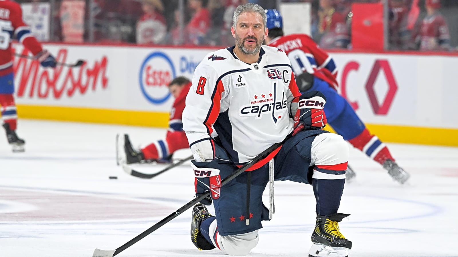 Canadiens Fans Furious at Referees After Alex Ovechkin Makes Dirty Hit on Jake Evans