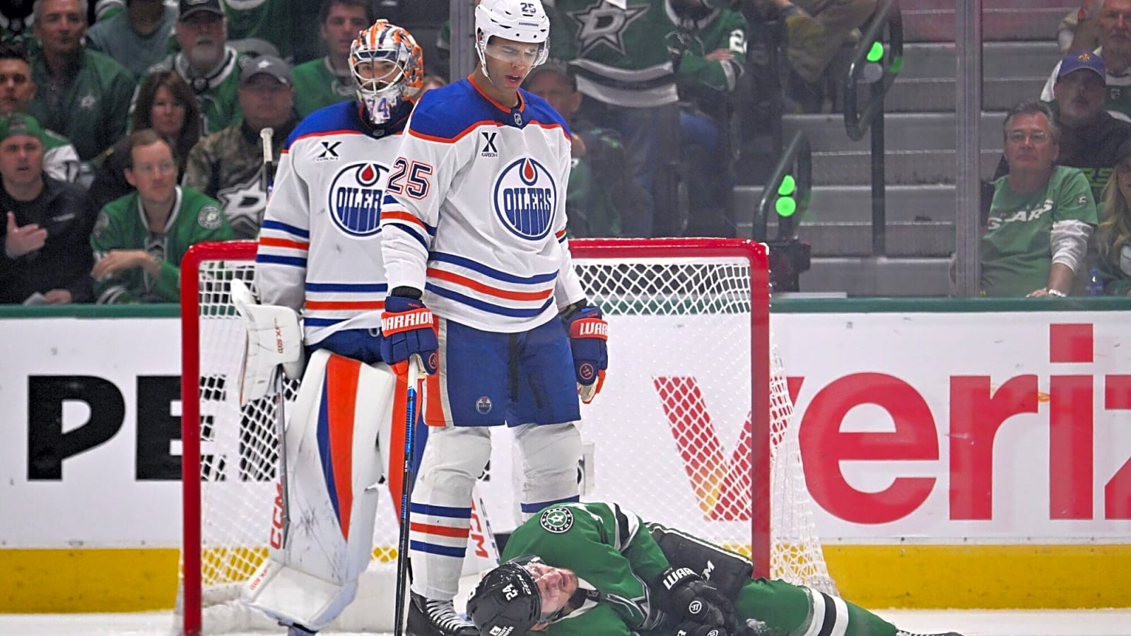 Stars upset about Nurse’s slash on Hintz: ‘It’s a five-minute major if McDavid gets carried off the ice like that’