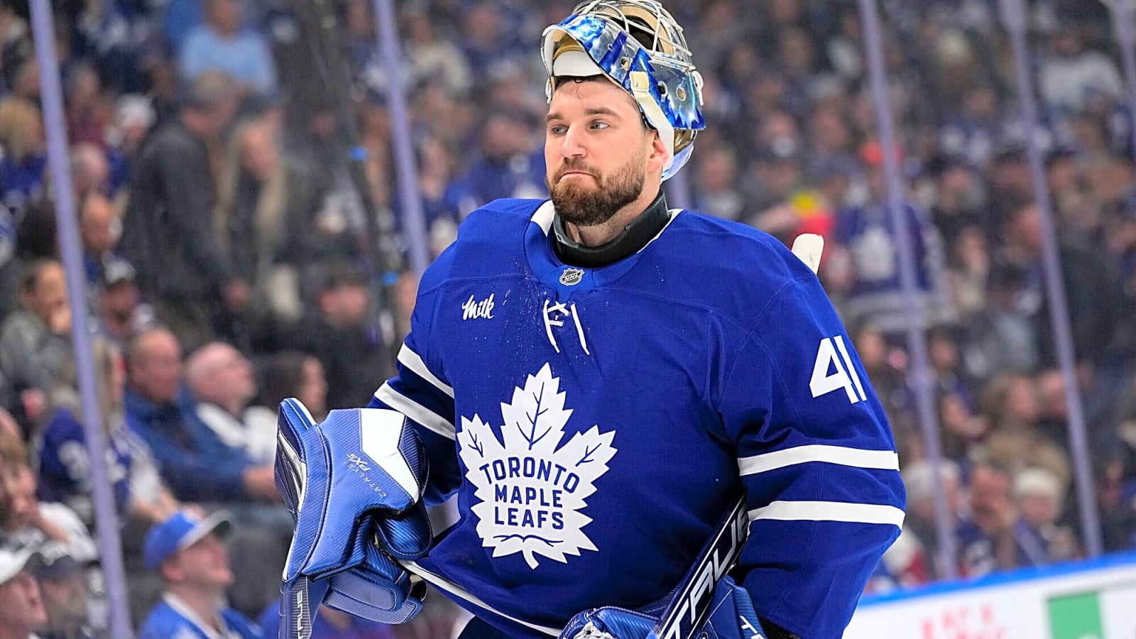 Leafs practice notes: Stolarz misses practice with rest day, Holmberg remains with Tavares, Nylander