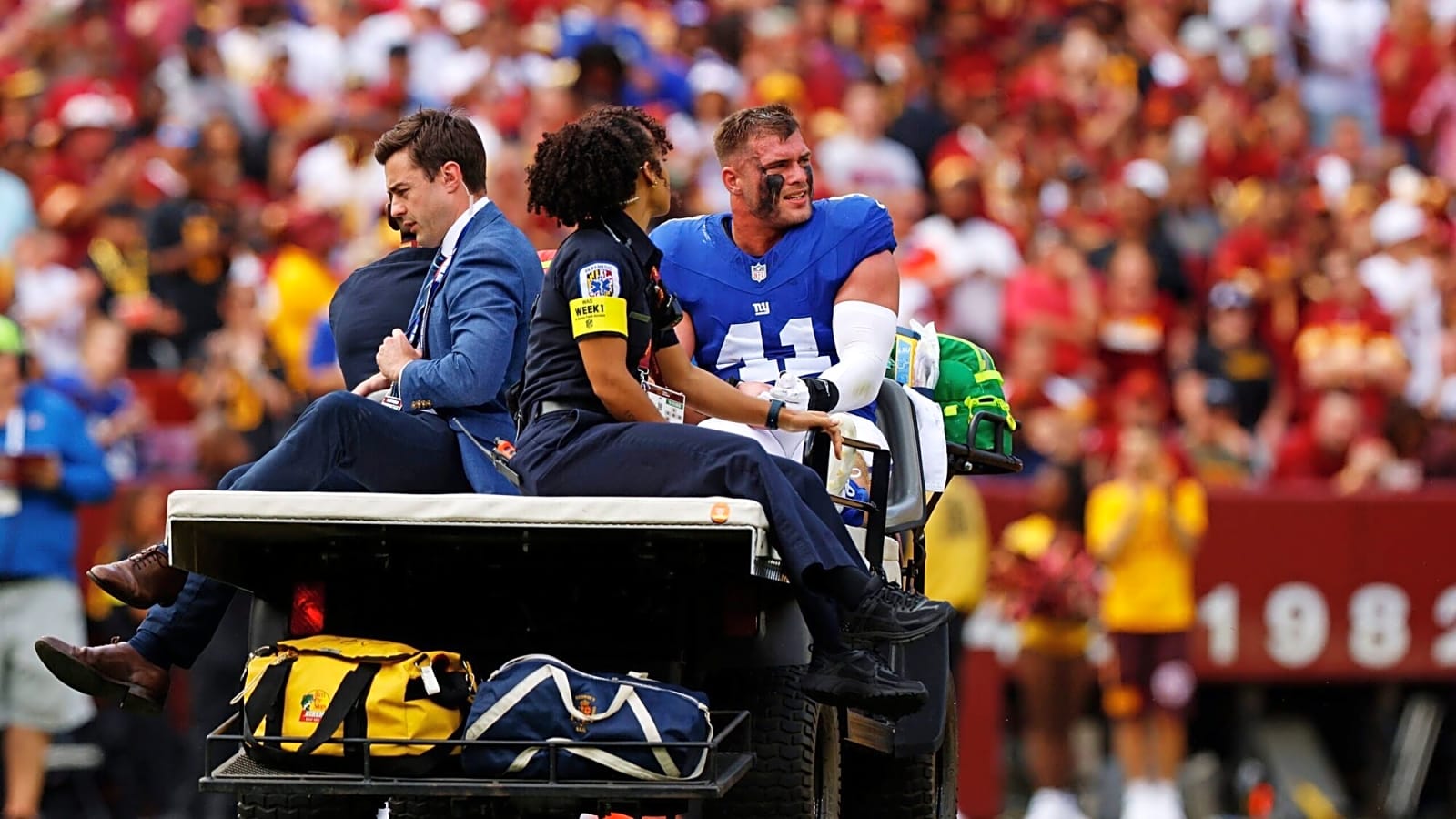Giants’ linebacker to undergo foot surgery after Week 1 injury