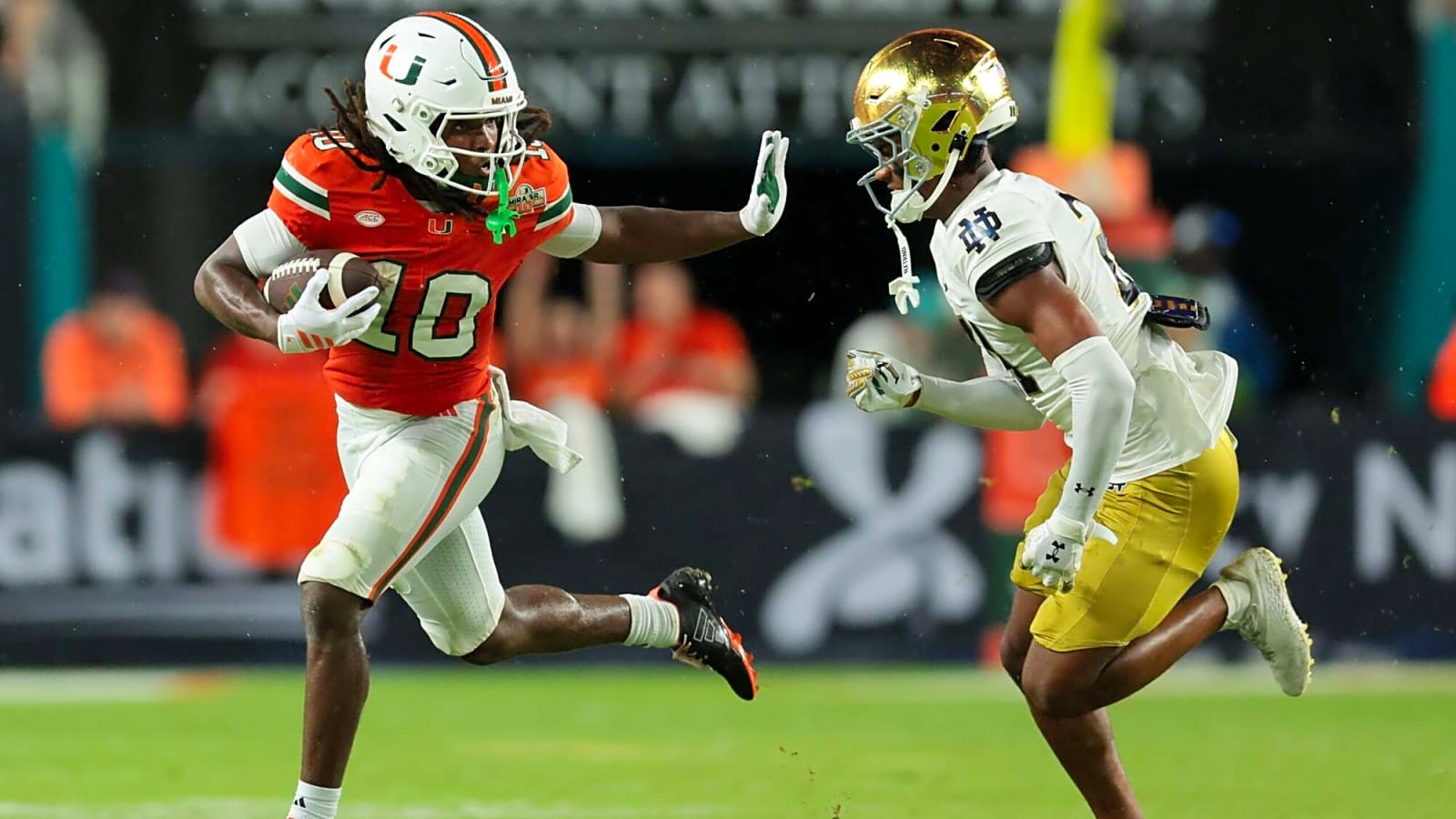 Miami—Notre Dame 2026 clash just got an added detail that was a no brainer