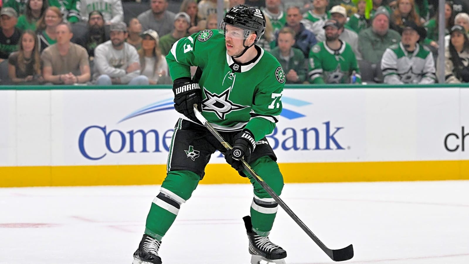 Stars activate Adam Erne from LTIR; will return vs. Ducks
