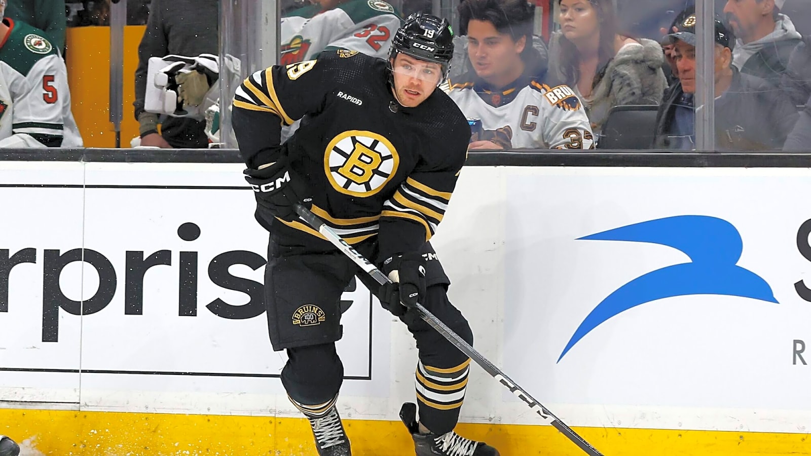 Bruins place Johnny Beecher on waivers