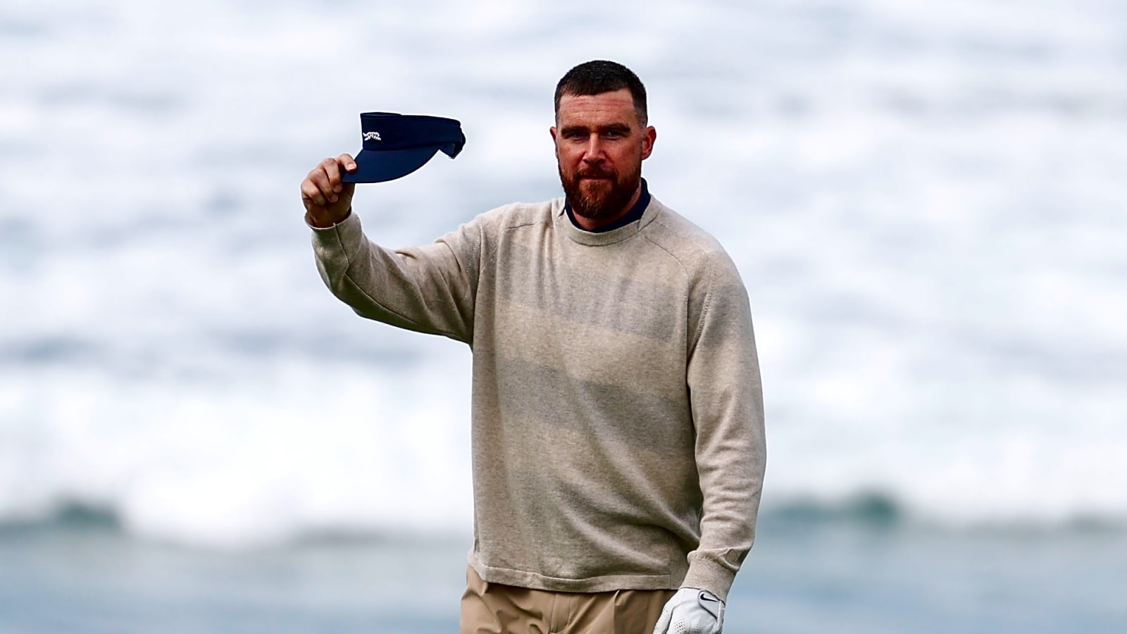 Travis Kelce’s Comment Has Family Member Going Viral Over Golf Moment