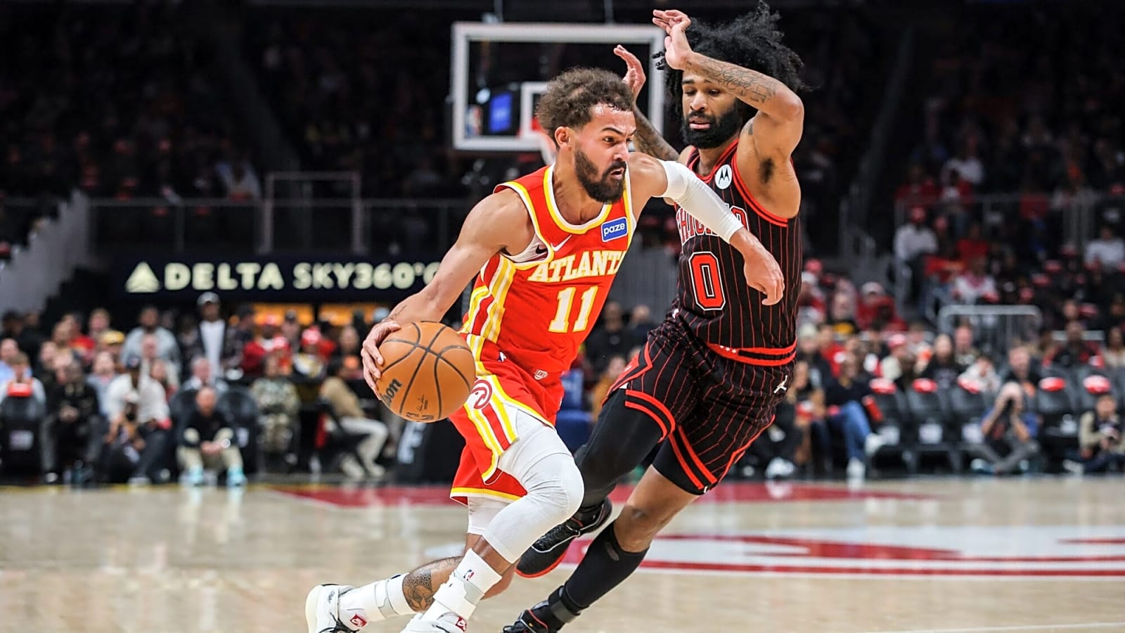 'The Line Was Crossed': Bulls Player Reacts As Trae Young’s Spank Triggers Big Fight At Hawks Game