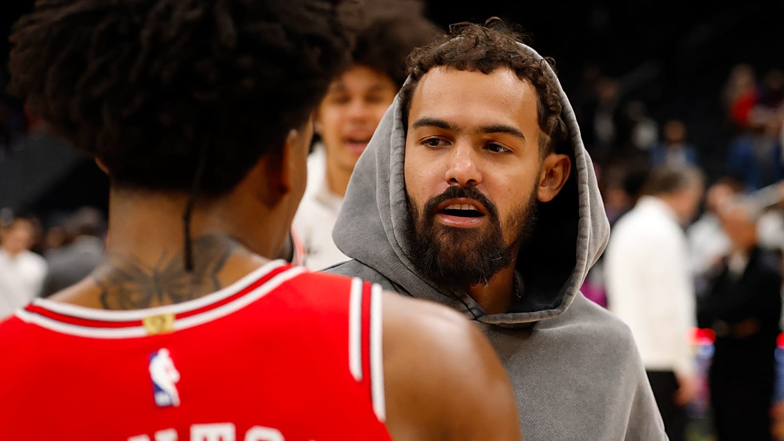 Trae Young drops hint about Wizards’ chances to keep Anthony Davis