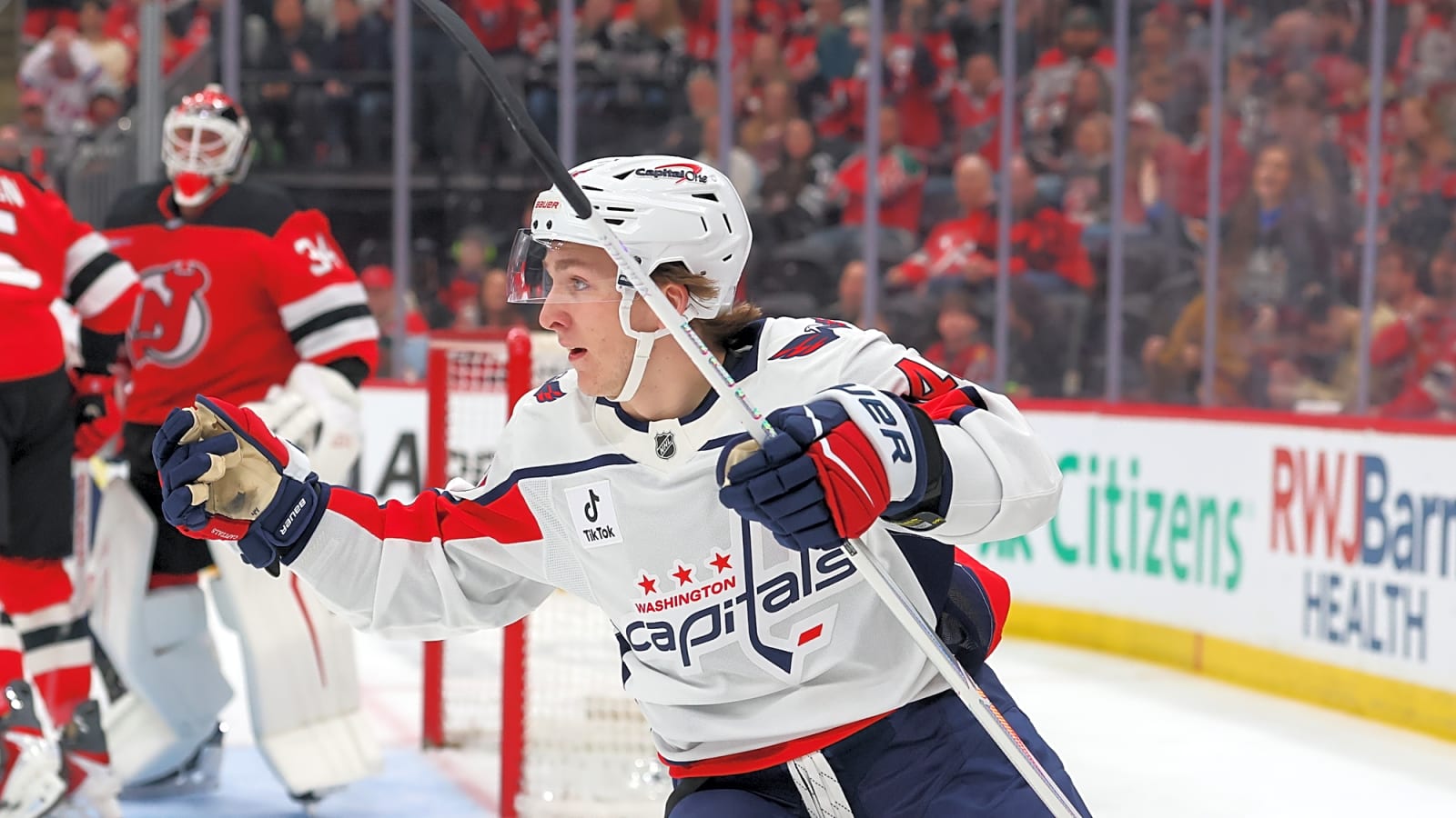 Cole Hutson was reprimanded by Tom Wilson