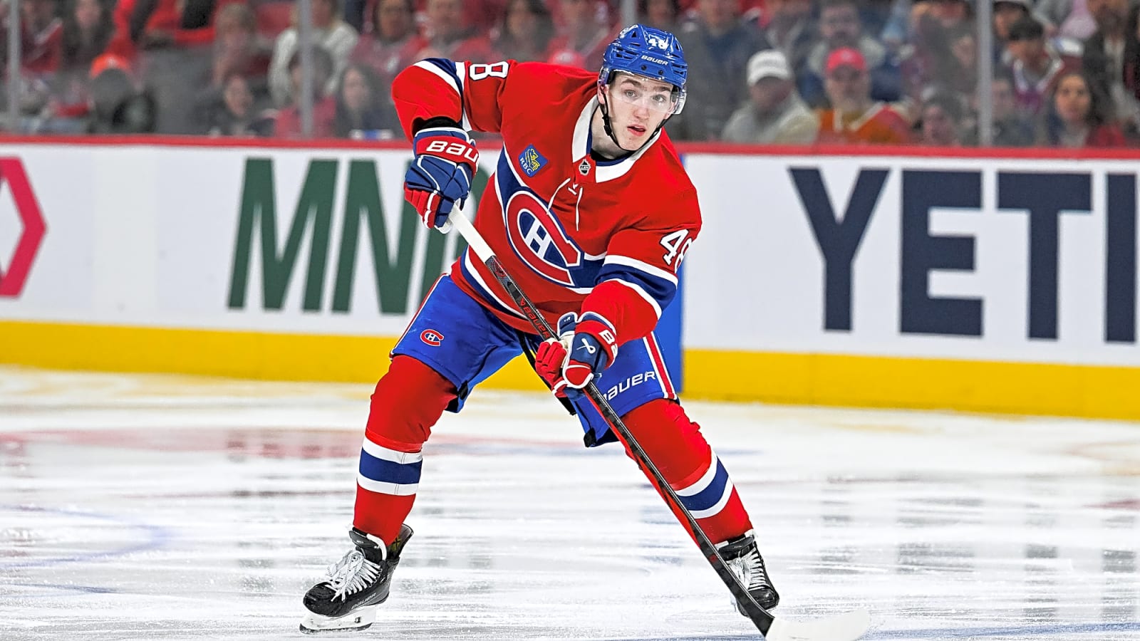 Lane Hutson still leads rookies in playoff points