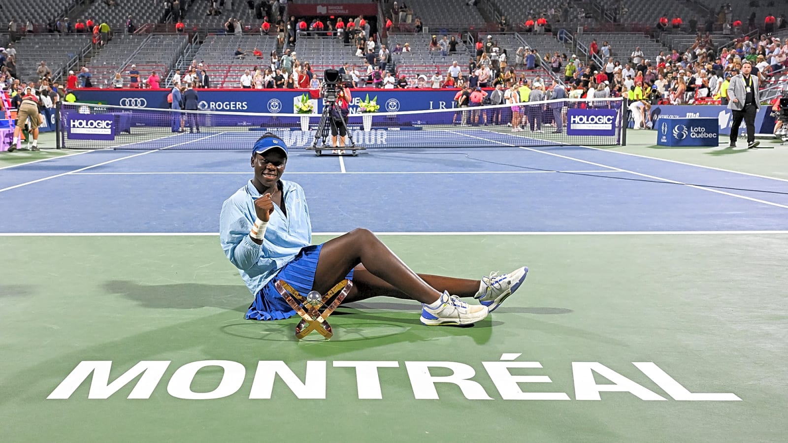 Victoria Mboko is champion of the National Bank Open in Montreal