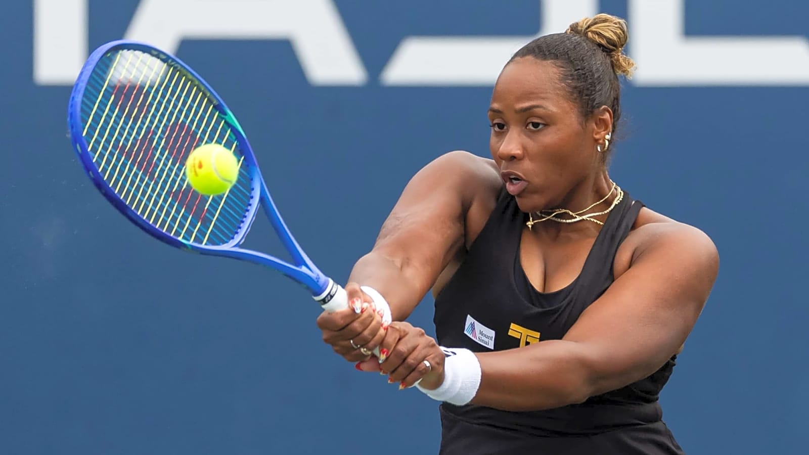 Taylor Townsend Survives Tense Match With Jelena Ostapenko