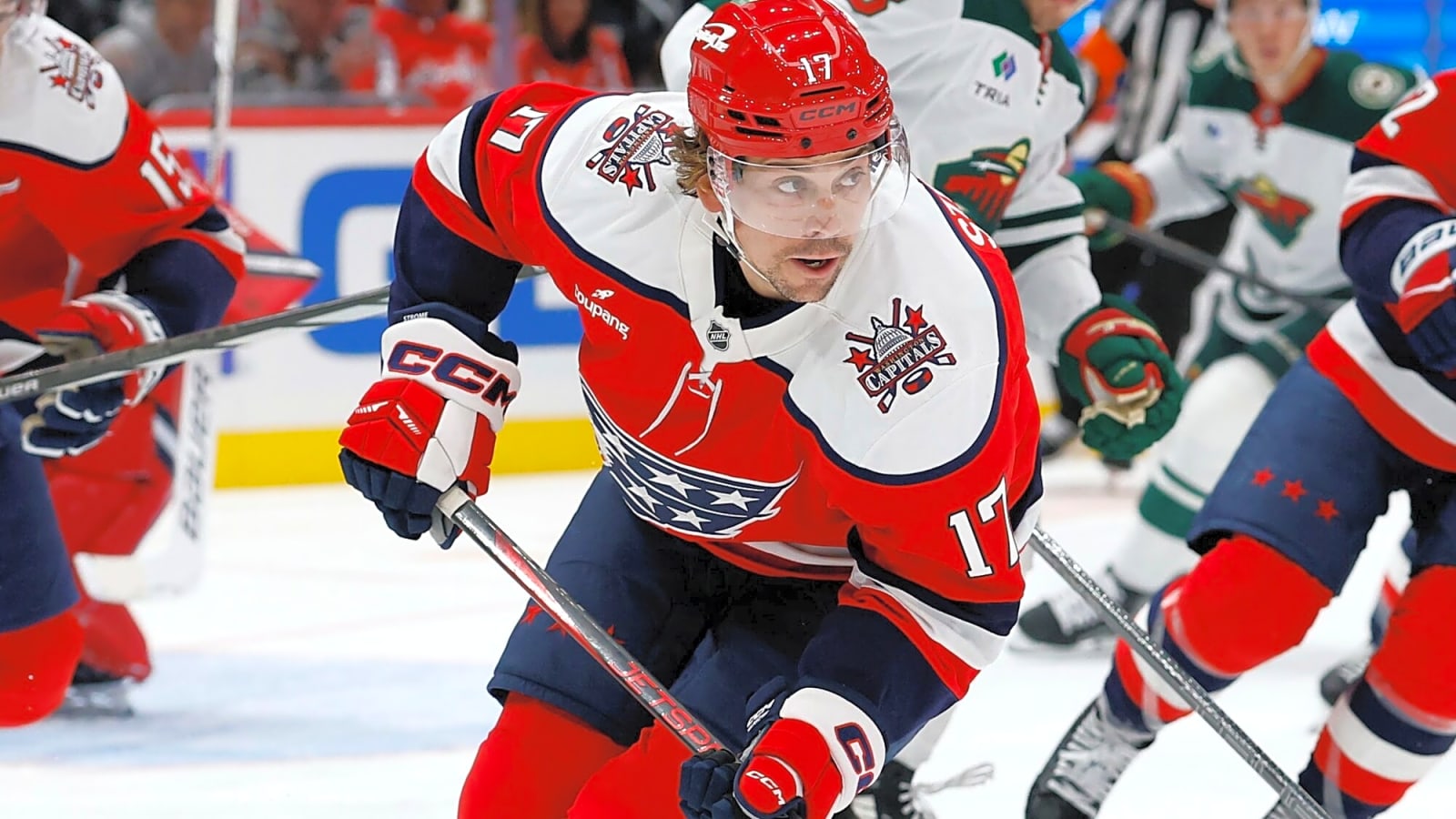 Capitals’ Dylan Strome out day-to-day, Ethen Frank called up