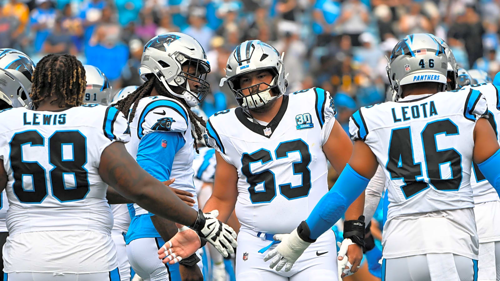 Austin Corbett's impending return presents interesting conundrum for Panthers