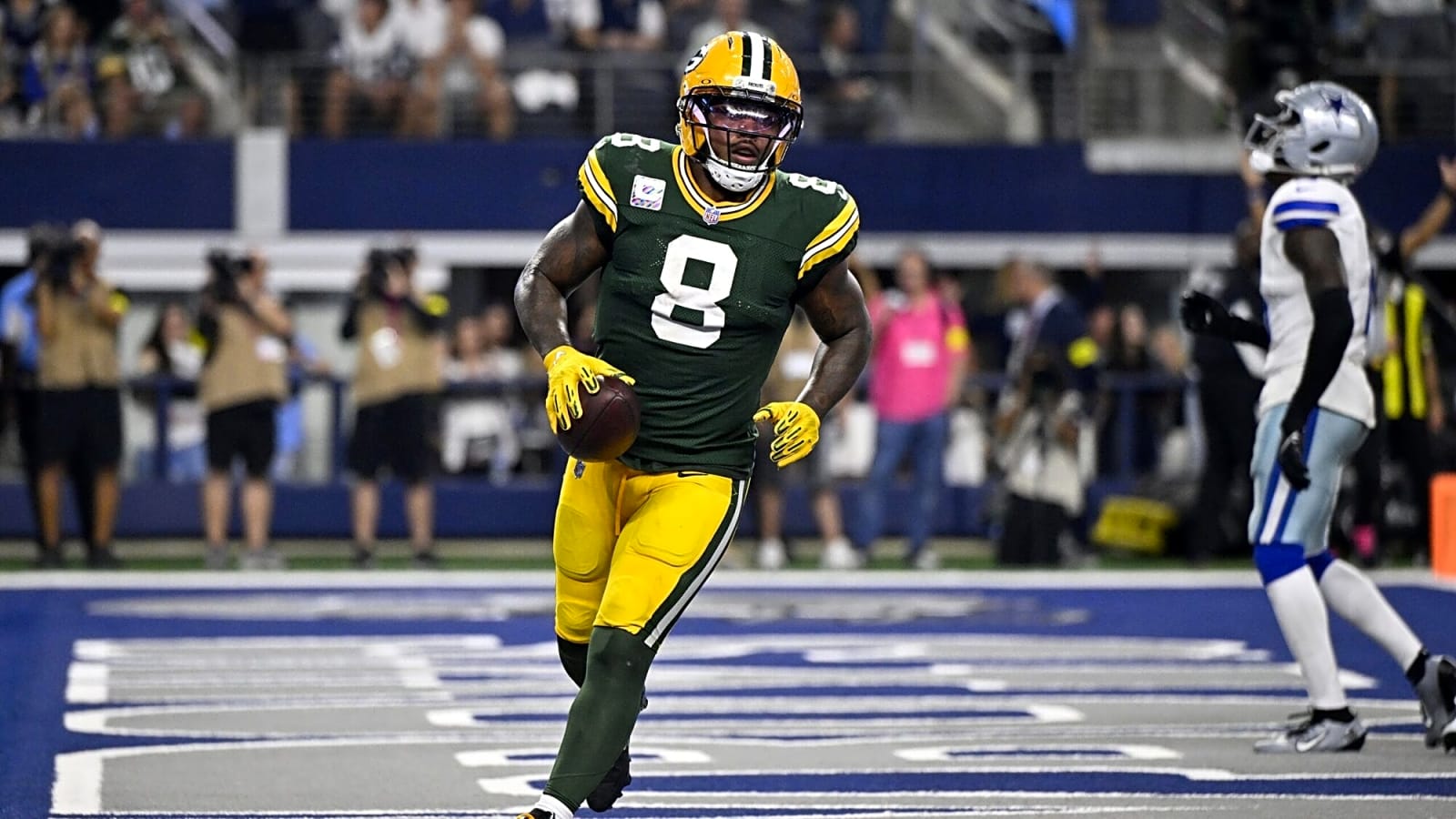 Josh Jacobs issues firm 2-word message days after Packers-Cowboys tie