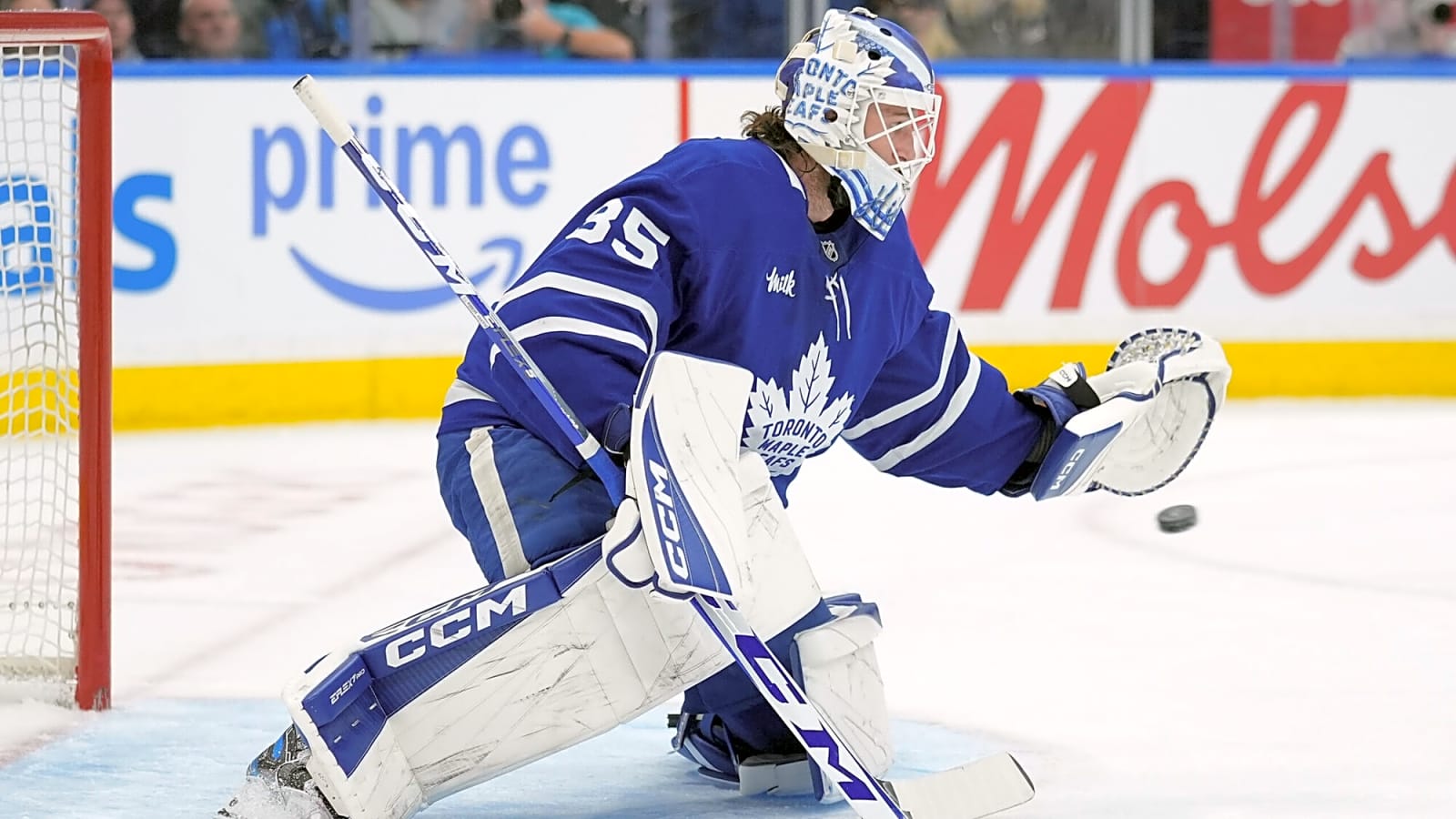 Maple Leafs assign goaltender Dennis Hildeby to AHL’s Toronto Marlies