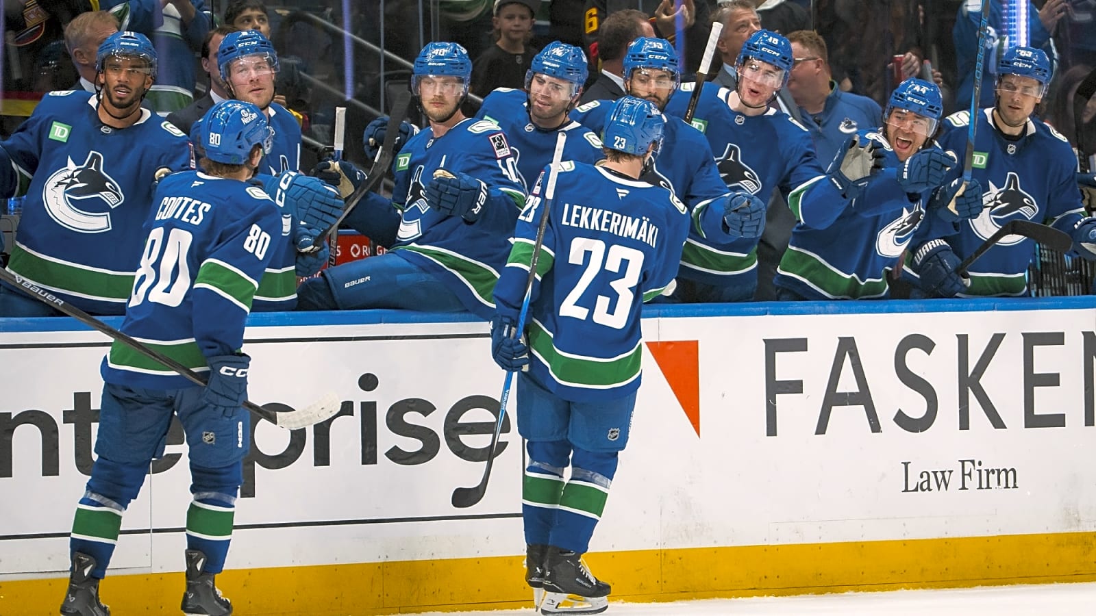 Where do Lekkerimäki and Mancini fit into the Canucks’ lineup when they return?